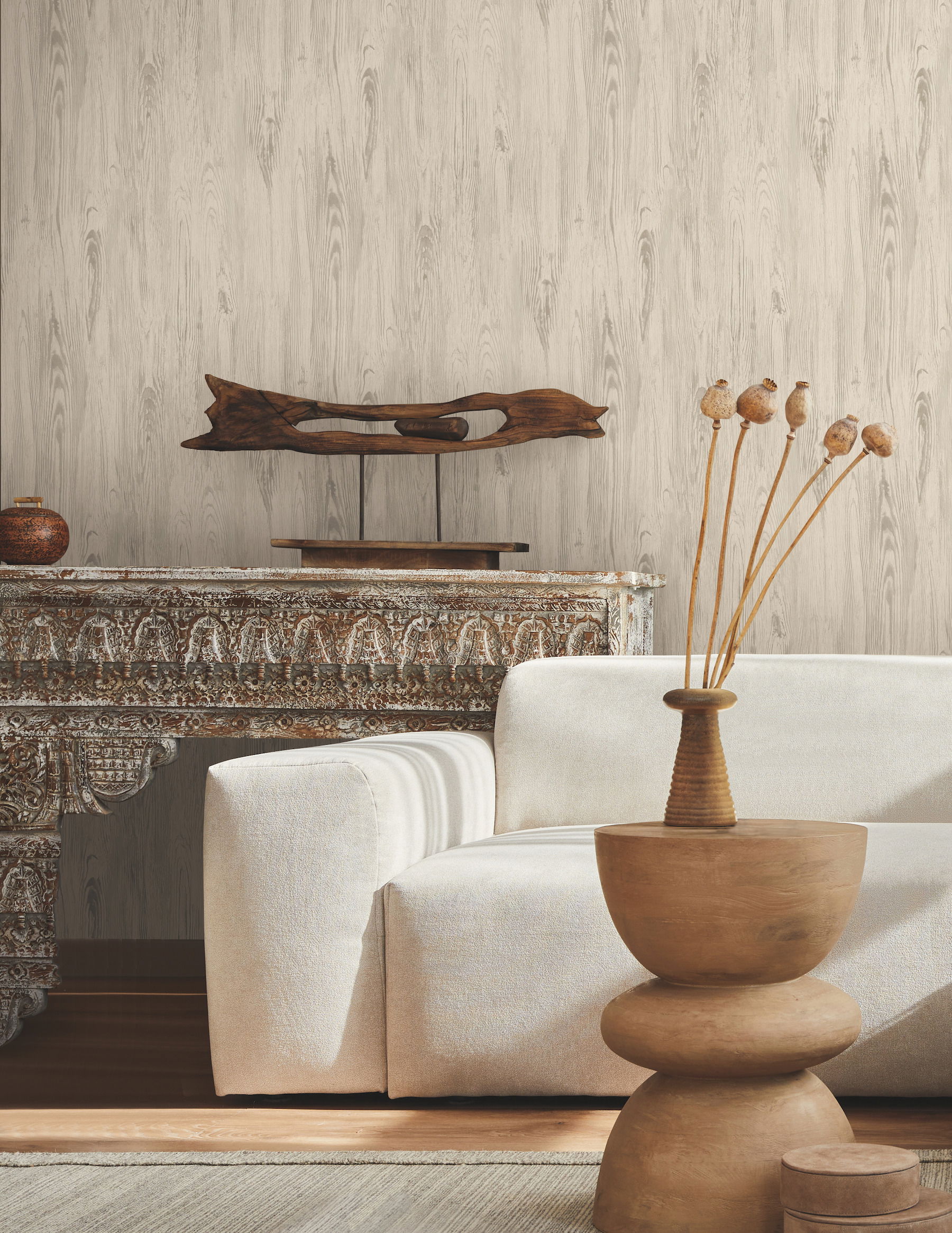 Rusticano Taupe Wallpaper large image 