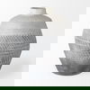 Blume 10H Off-White with Gray Textured Vase thumbnail 2