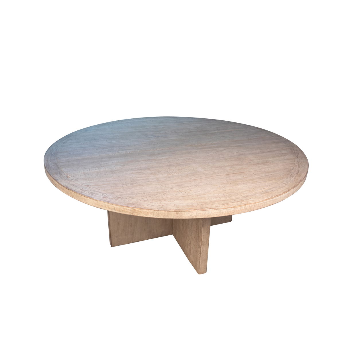 Harley Dining Table 72', by Dovetail, 72" width x 30" height x 72" diameter x 72" depth View 2