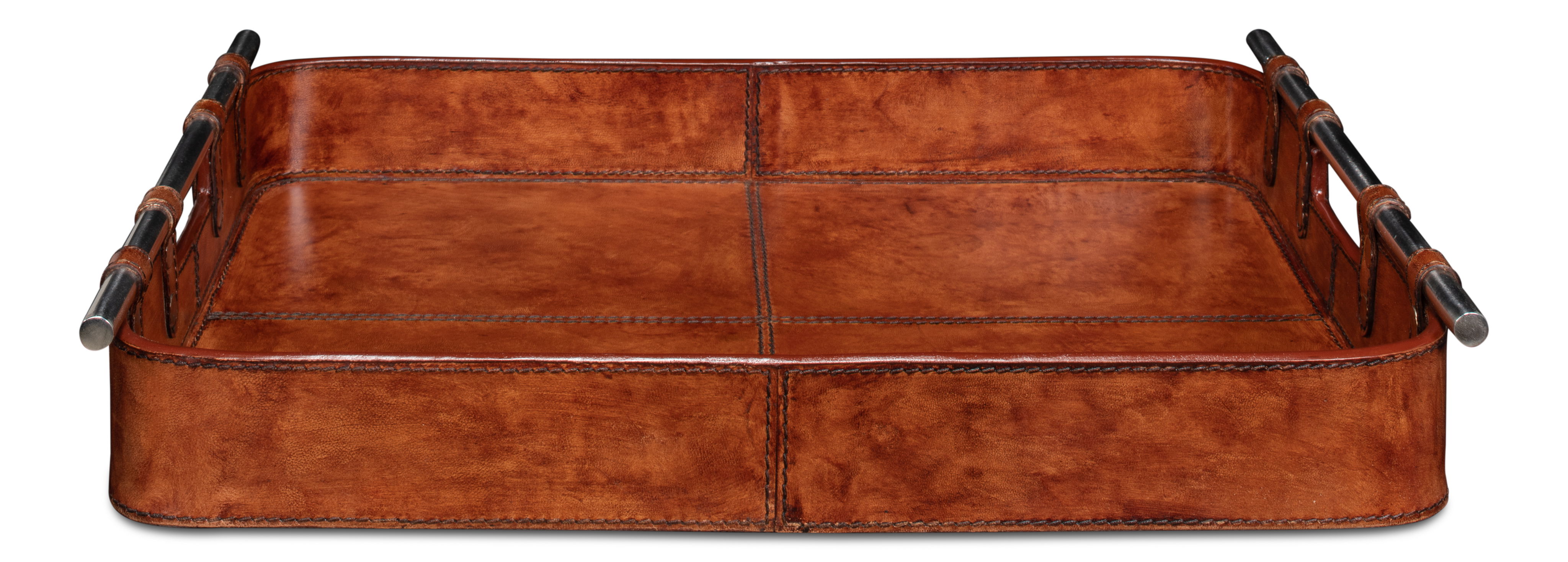 Safari Leather Tray large image 