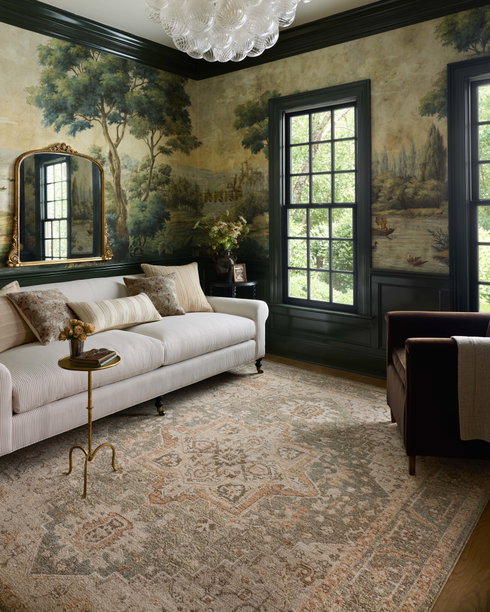 Chris Loves Julia x Loloi Palma Rug