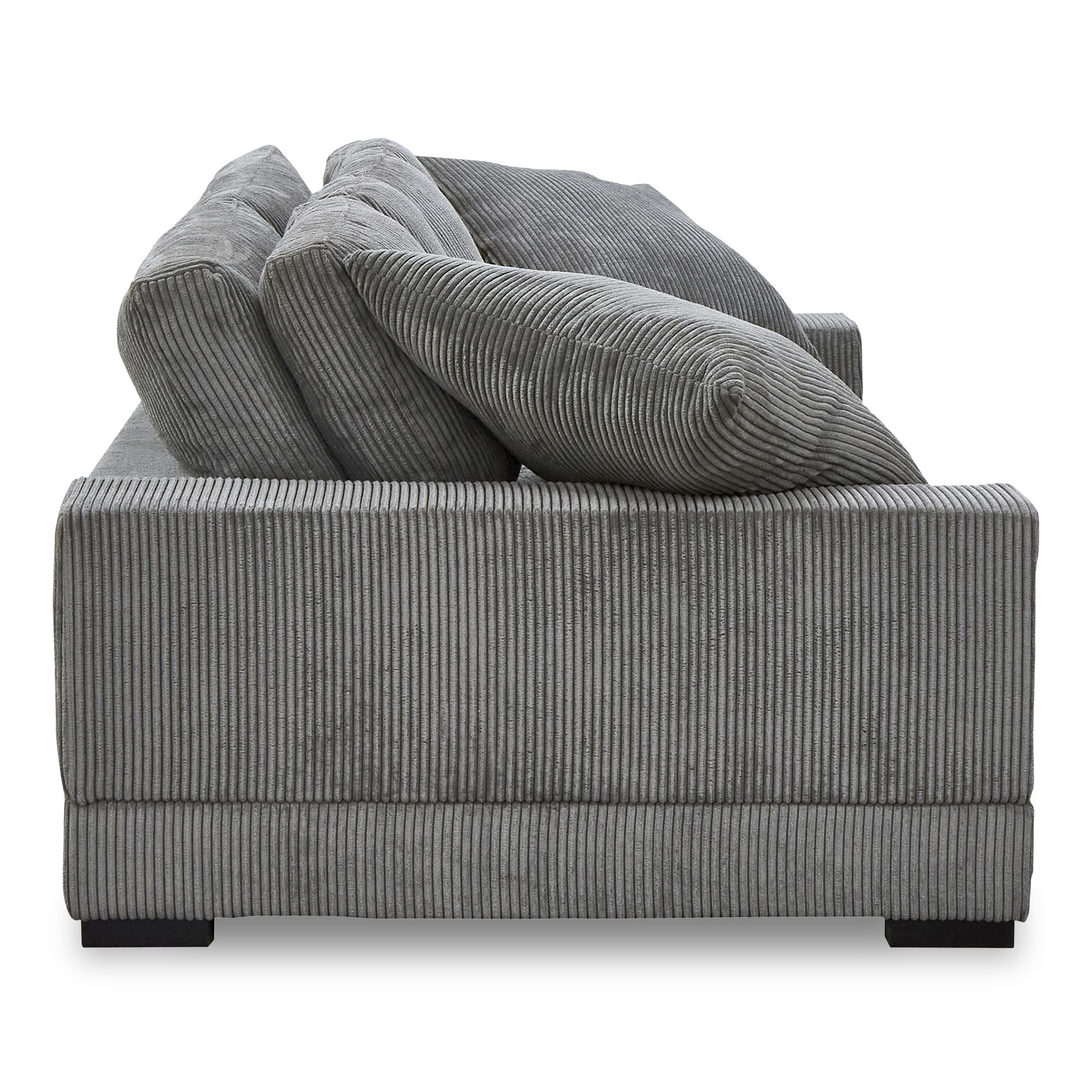 Plunge Sofa Charcoal large image 
