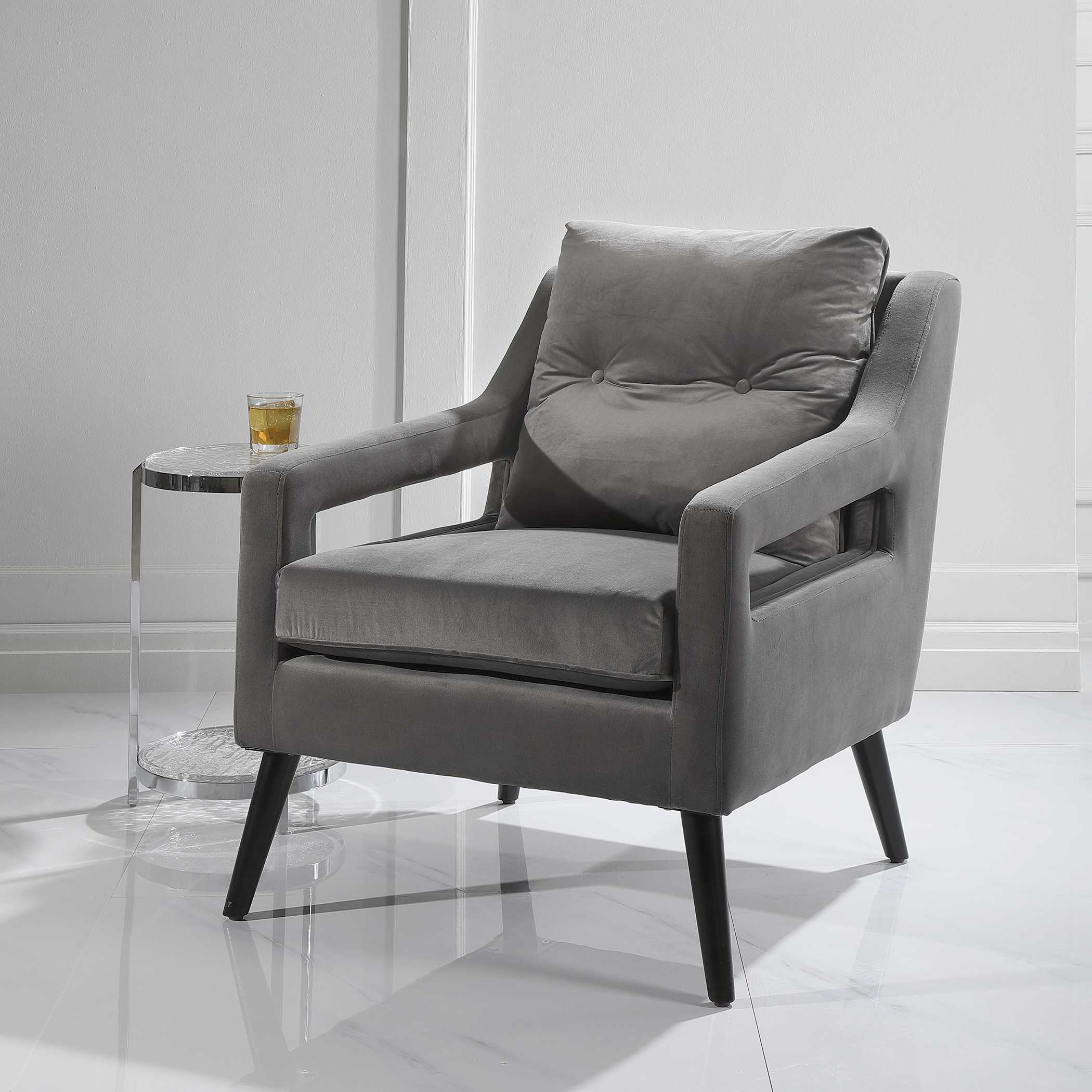 O'Brien Gray Armchair large image 