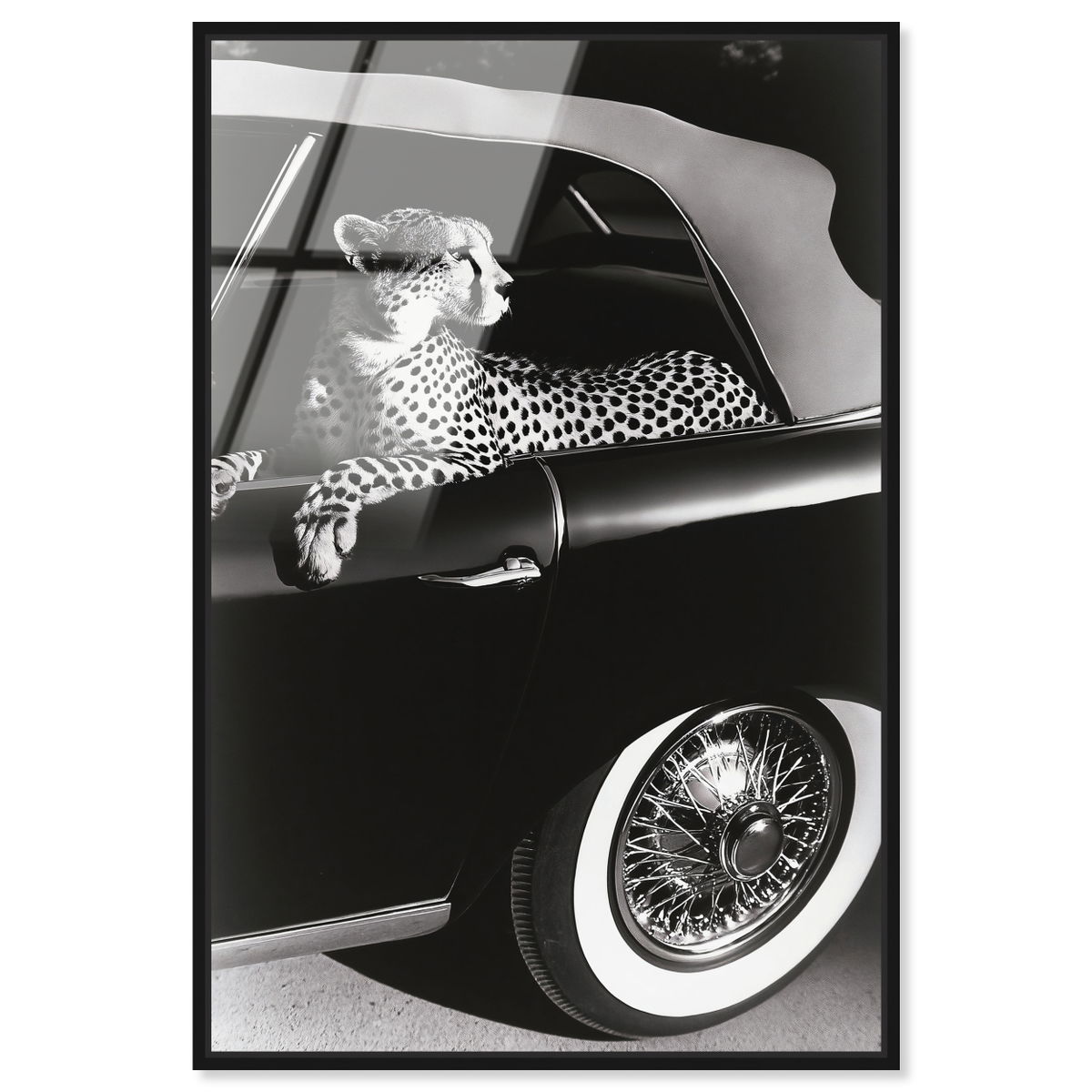 Convertible Feline I (No Embellishment), Art by Oliver Gal,  24x36 View 1