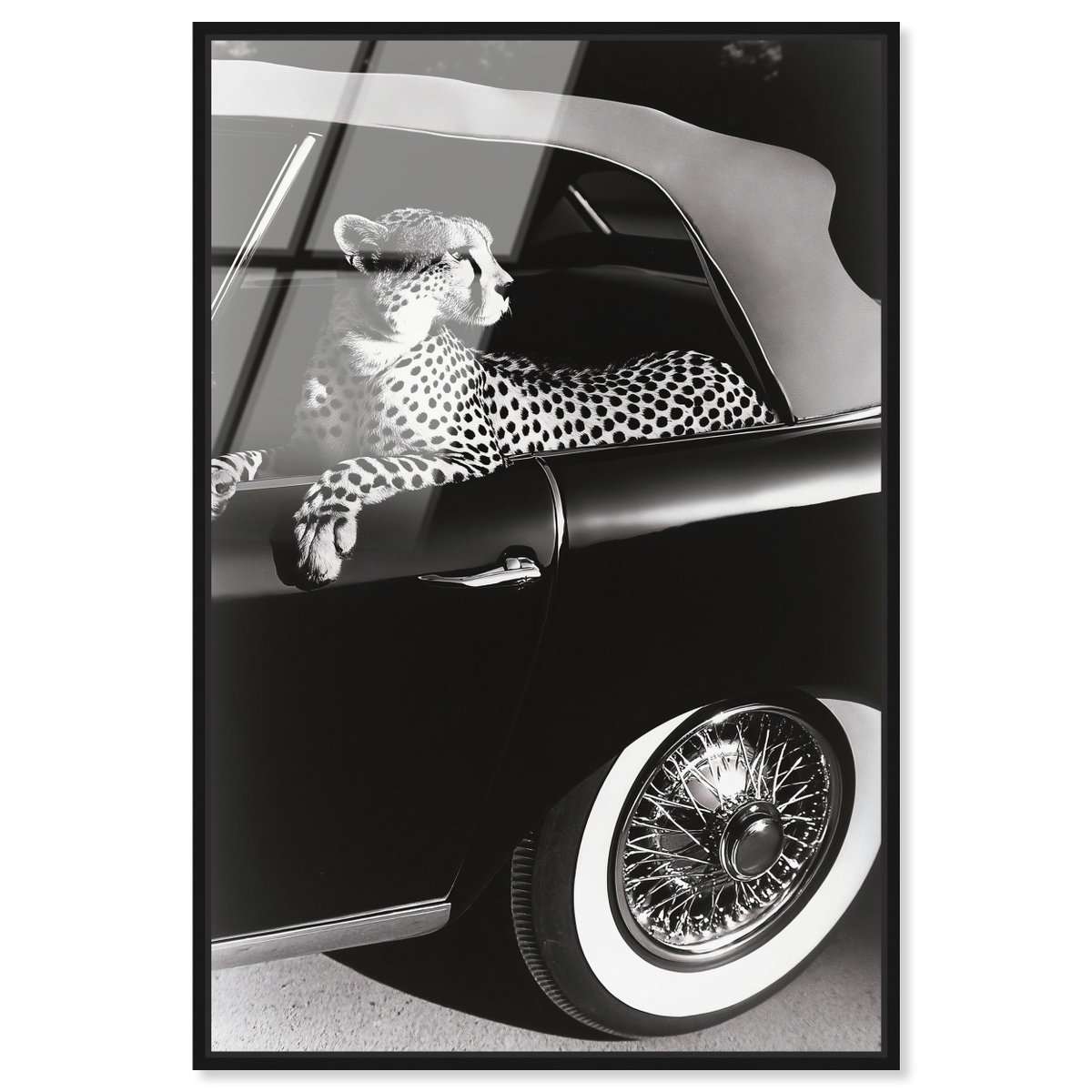 Convertible Feline I (No Embellishment), Art by Oliver Gal,  24x36 View 1