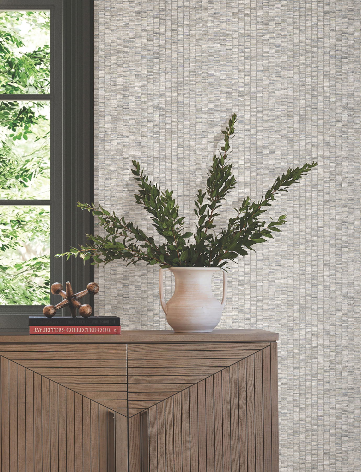 Lemuria Mist Wallpaper, by York Wall, 32'9.6" length x 2'3" width x 0.02" depth View 2