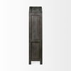 Barrett 48.5L X 17.25W X 73H Gray Solid Wood Display Cabinet, Cabinets & Sideboard by Mercana, 48.5" length x 17.25" width x 73" height thumbnail 3