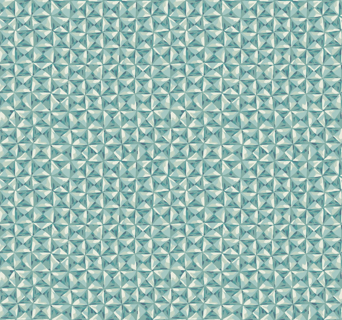 Teal Bijou Wallpaper, by York Wall, 27' length x 2'3" width x 0.02" depth