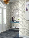 Flourish Sheer Blue & Grey Peel & Stick Wallpaper 2 Flourish Sheer Blue & Grey Peel & Stick Wallpaper thumbnail 2
