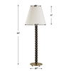 Gallus Wood Spheres Table Lamp thumbnail 2