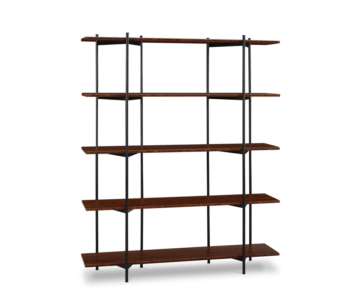 Studio Line Metal Shelf, Exotic, Shelving & Bookcase by Greenington, 13.5" length x 55" width x 66" height View 1