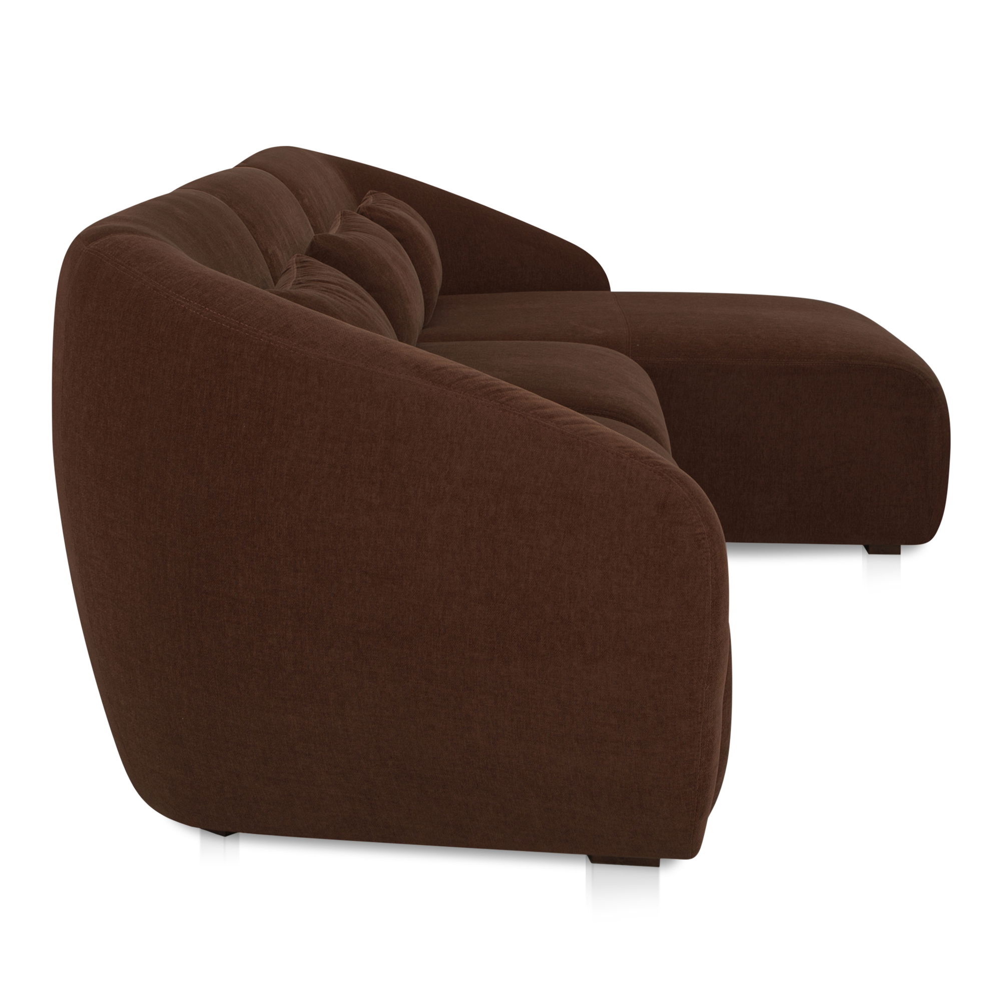 Amelia Lounge Modular Right Sectional Chestnut large image 