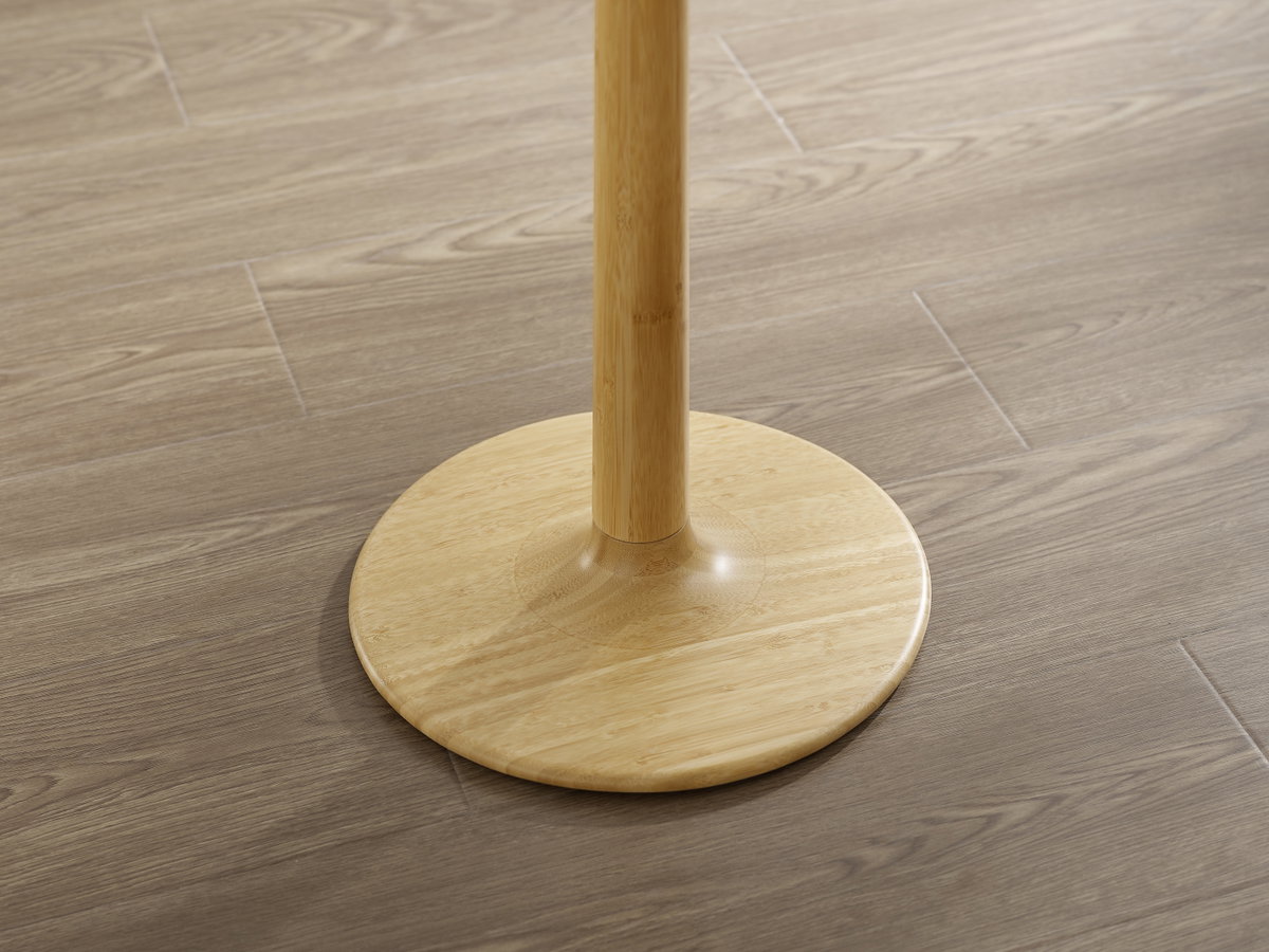 Sol Side Table, Wheat, Writing Desk by Greenington, 16" length x 16" width x 20.75" height View 7