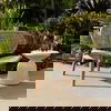 Marcellus Outdoor End Table Natural thumbnail 2