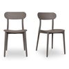 Kent Outdoor Dining Chair Taupe - Set Of Two thumbnail 0