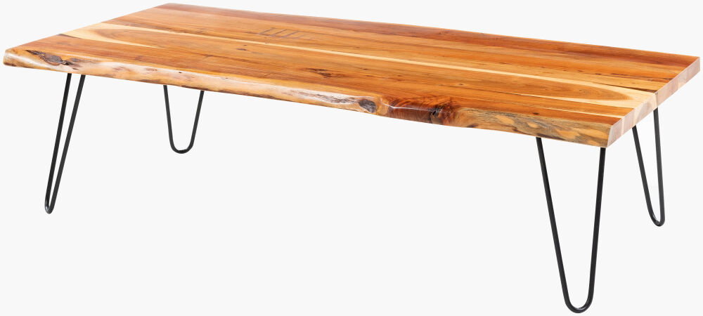 Bergen Coffee Table, by Surya, 57" width x 16" height