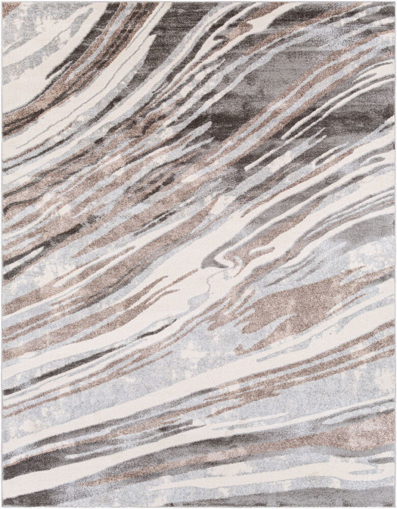 Cielo Machine Woven Rug, by Surya, 1'3.75" length x 1'3.75" width