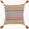 Stadda Stripe Accent Pillow, Decorative Pillow by Surya, 20" length x 20" width thumbnail