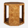 Indus Burl Side Table, Side & End Table by Uttermost, 26" width x 26" height x 26" depth thumbnail 1