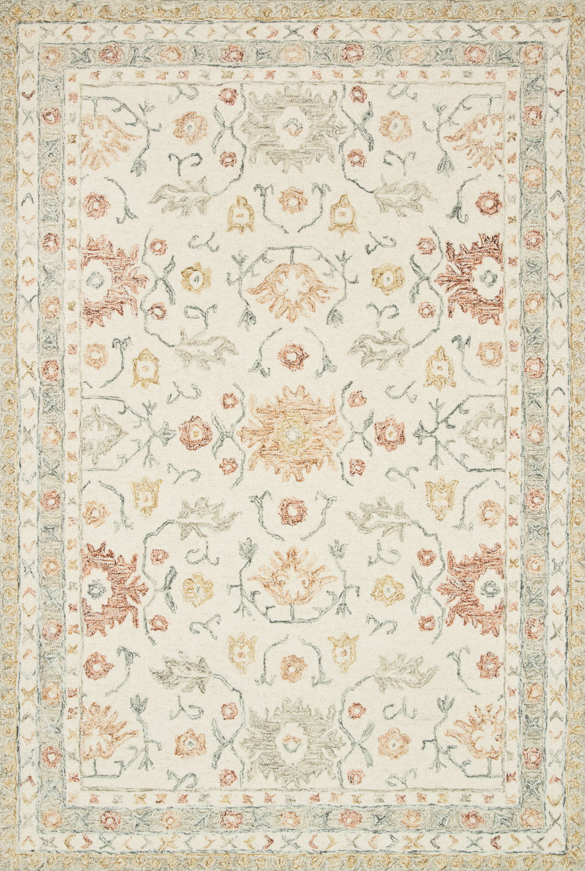 Loloi Norabel Rug, 2'6" length x 7'6" width View 1