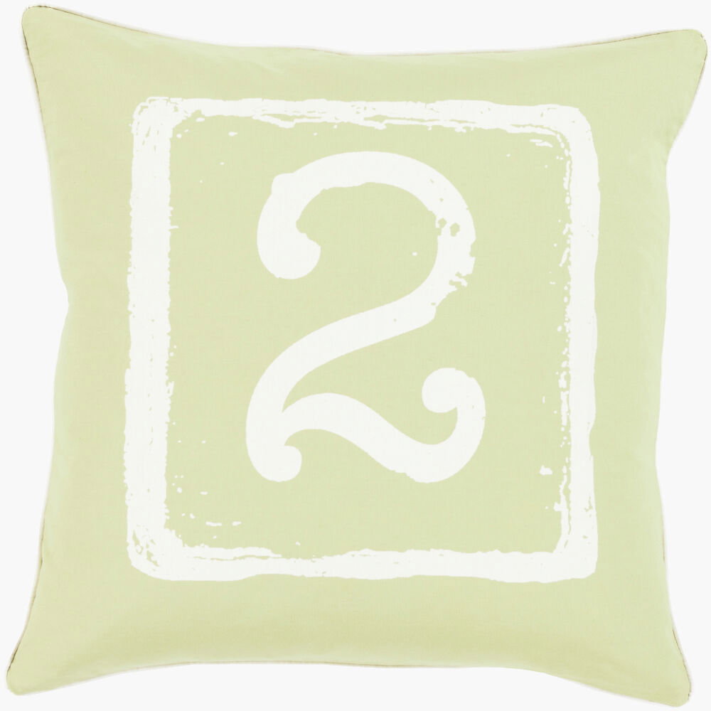 Big Kid Blocks Accent Pillow, Decorative Pillow by Surya, 18" length x 18" width