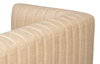 Denys Leather Sofa  Cappuccino White, by Sarreid, 2'11" length x 7'1" width x 2'4" height thumbnail 12