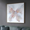 Free Flying Hand Painted Canvas, by Uttermost, 4'3" width x 4'3" height x 1.7" depth thumbnail 5