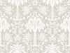Palmetto Palm Damask Beige Wallpaper thumbnail 0