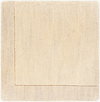 Mystique Handmade Rug, by Surya, 1'6" length x 1'6" width thumbnail