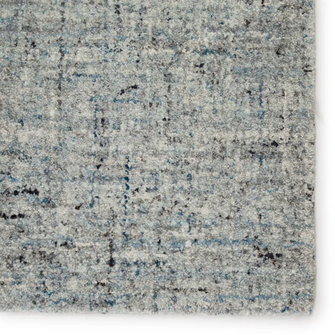 Jaipur Living Macklin Handmade Solid Light Blue/ Gray Area Rug 5'X8' large image 