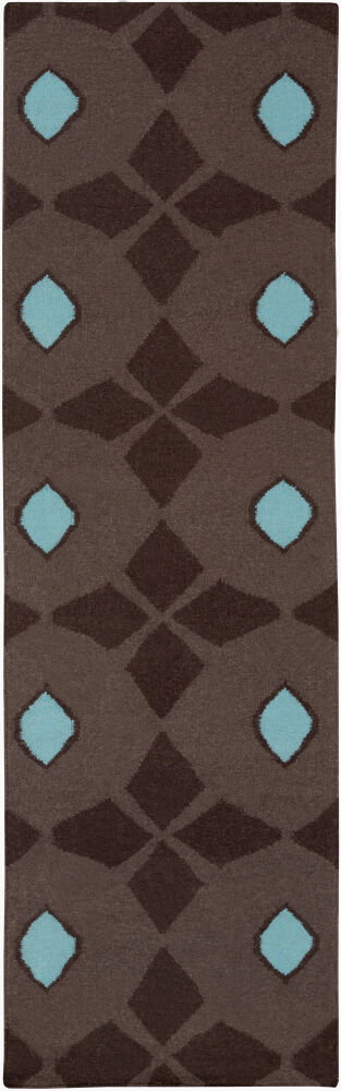 Frontier Handmade Rug, by Surya, 8' length x 2'6" width