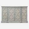 Sophie 4 Door Grey Cabinet, Cabinets & Sideboard by Uttermost, 60" width x 36" height x 14" depth thumbnail 1