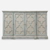 Sophie 4 Door Grey Cabinet, Cabinets & Sideboard by Uttermost, 60" width x 36" height x 14" depth thumbnail 1