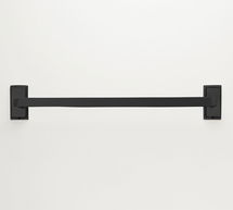 Online Designer Bathroom Frances 20" Towel Bar, Matte Black