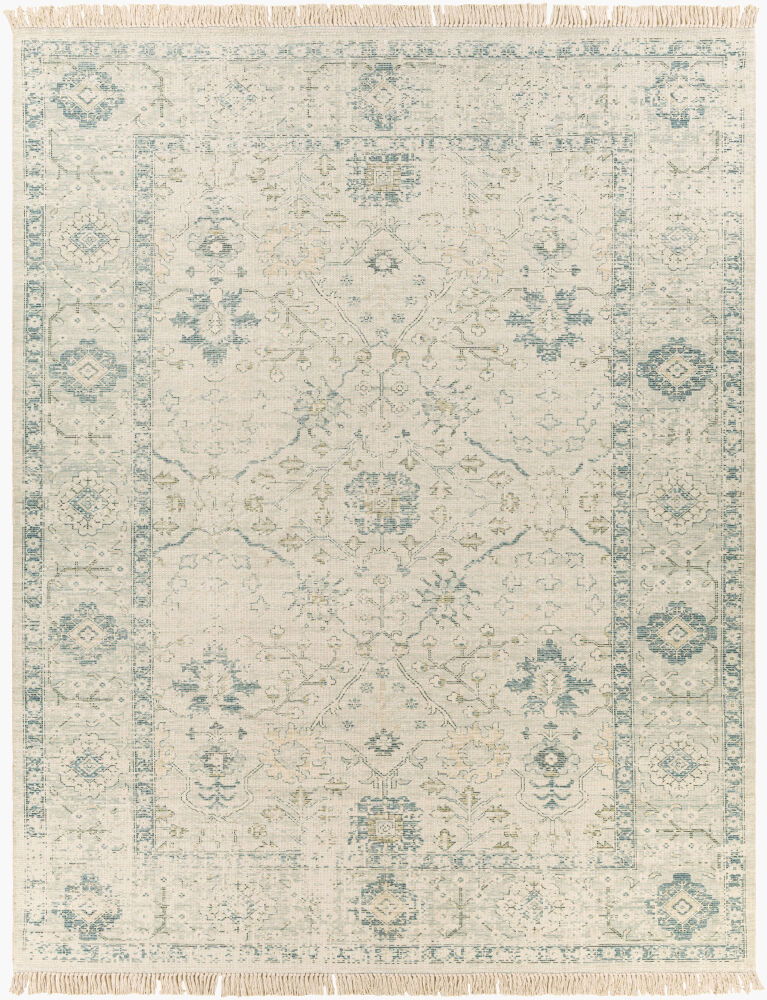 Zainab Handmade Rug, by Surya, 1'6" length x 1'6" width