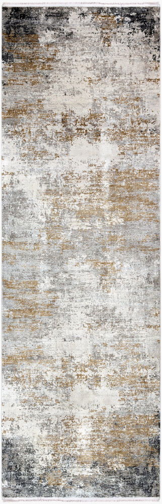 Solar Machine Woven Rug, by Surya, 9'10.11" length x 3'2.58" width