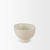 Tyren Cream Glazed Decorative Oblong Ceramic Bowl thumbnail 4