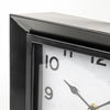 Ralph I Black Metal Square Table Clock, by Mercana, 9.25" length x 4.25" width x 10.75" height thumbnail 9