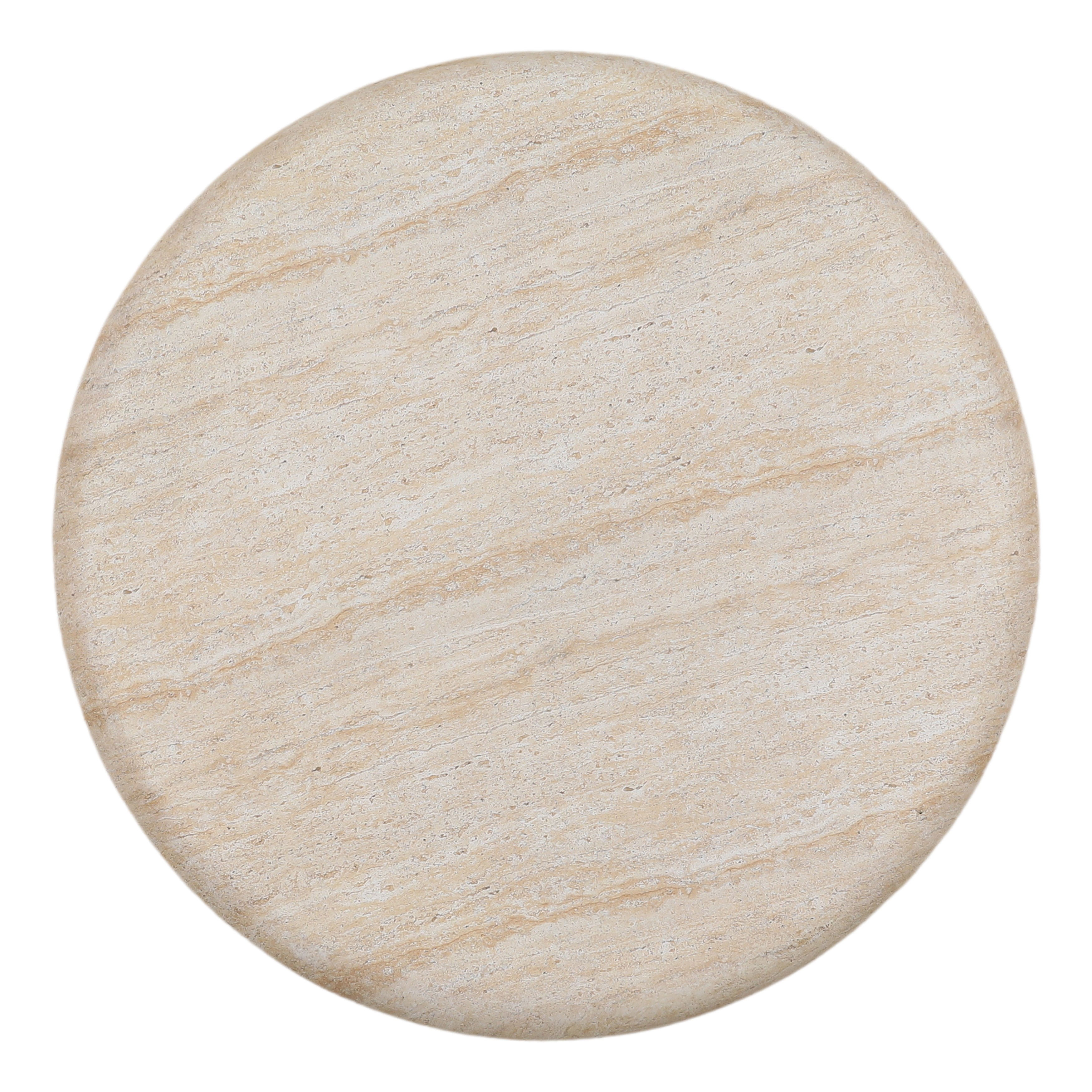 Kassia Coffee Table Natural, by Dovetail, 35.5" width x 16" height x 35.5" depth View 2