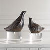 Nesting Bird Gray Sculptures, S/2 thumbnail 2