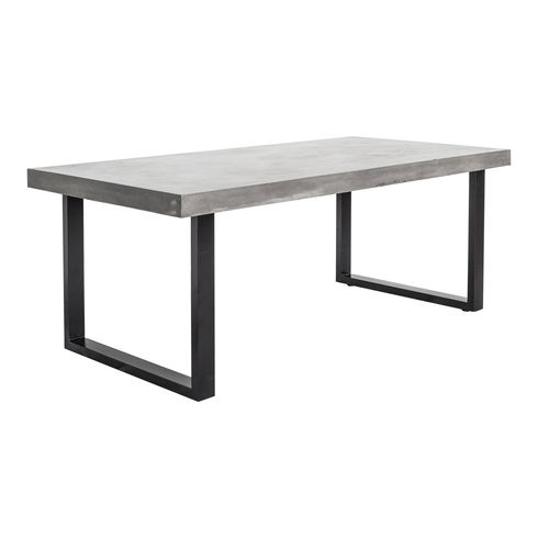 Jedrik Outdoor Dining Table Large Grey