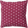 Polka Dot Accent Pillow, Decorative Pillow by Surya, 18" length x 18" width thumbnail