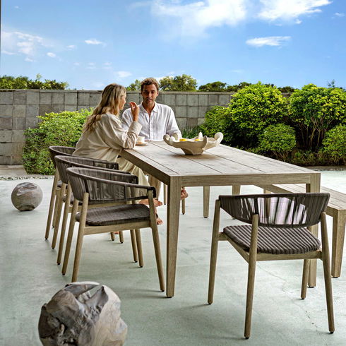 Kirkham Wooden Outdoor Dining Table