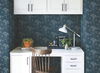 Magnolia Home Wildflower White & Blue Peel & Stick Wallpaper thumbnail 2