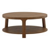 Valera Coffee Table Brown, by Dovetail, 38.25" width x 16.25" height x 38.25" depth thumbnail 2