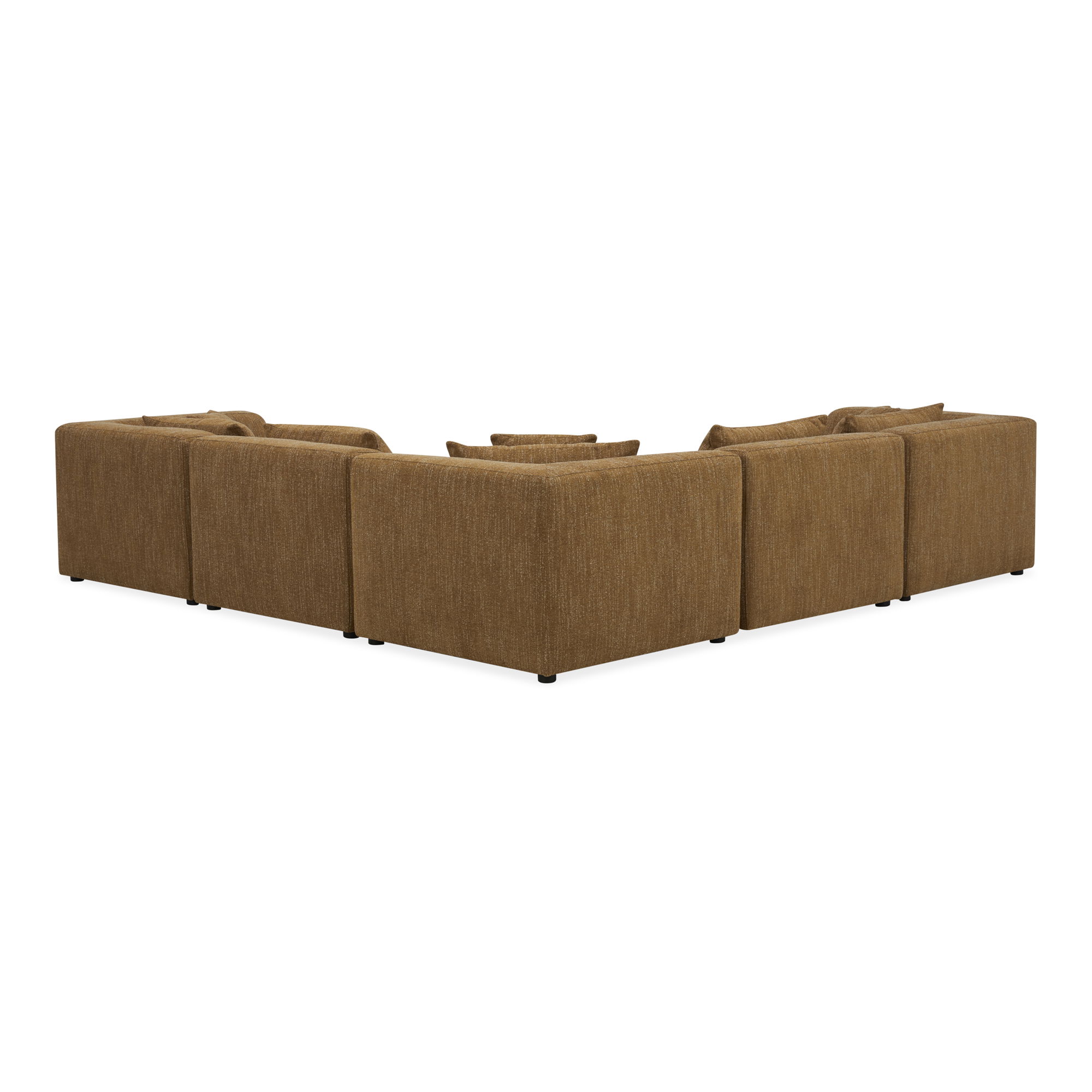 Lowtide Classic L-shaped Modular Sectional Amber Glow large image 
