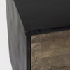 Alvin  Wood with Metal Framing Accent Cabinet, Cabinets & Chest by Mercana, 34.5" length x 21.5" width x 30" height thumbnail 12