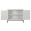 Front Range White 2 Door Cabinet, Cabinets & Chest by Uttermost, 40.25" width x 34" height x 13" depth thumbnail 9