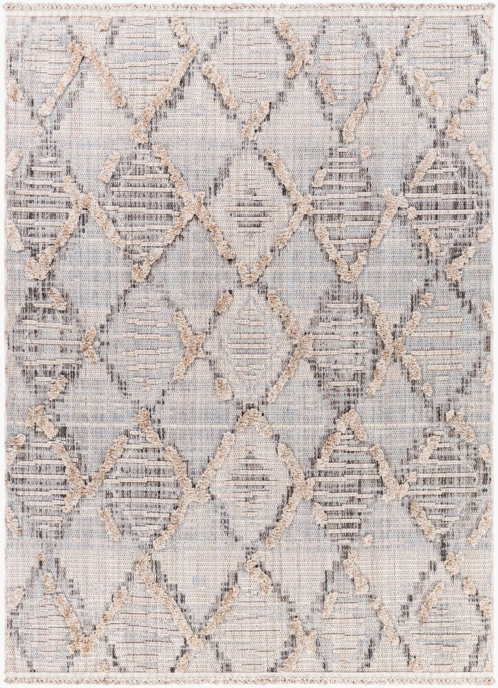 Zaragoza Machine Woven Rug, by Surya, 1'3.75" length x 1'3.75" width