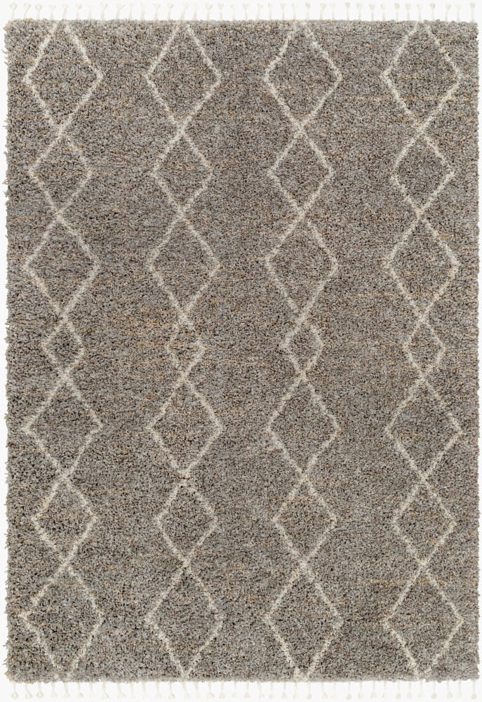 Jakarta Machine Woven Rug, by Surya, 1'3.75" length x 1'3.75" width